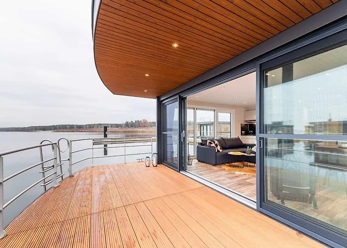 船屋 Hausboot Atlantis Klitten